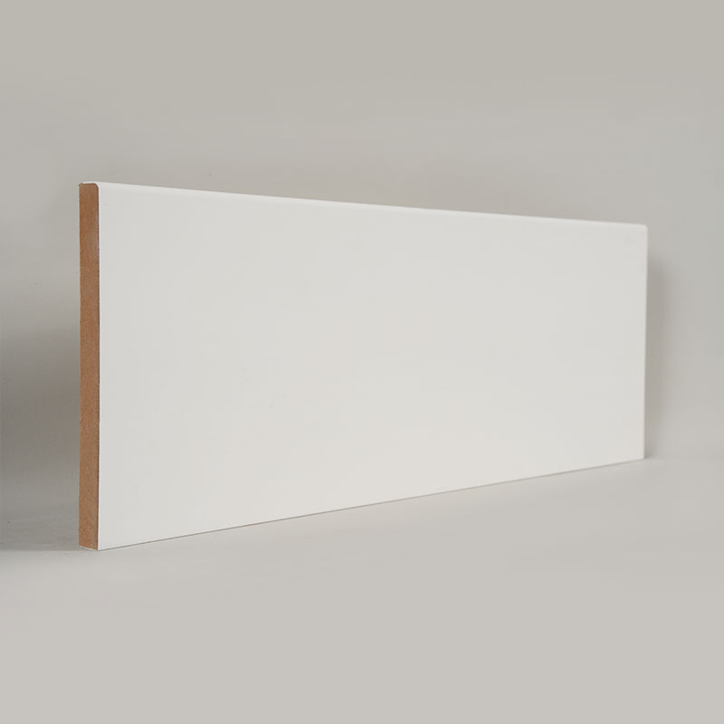 MDF-plint (met vulmiddelprimer en parelwit) 1/2 'x 5 1/2'