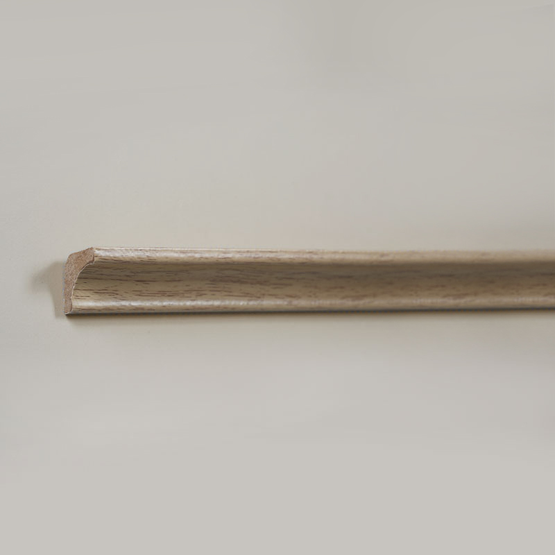 MDF binnenhoeklijst/Scotia-lijst (omwikkeld met wit eiken fineer + verf) - natuurlijke eiken kleur 7/8' x 7/8'